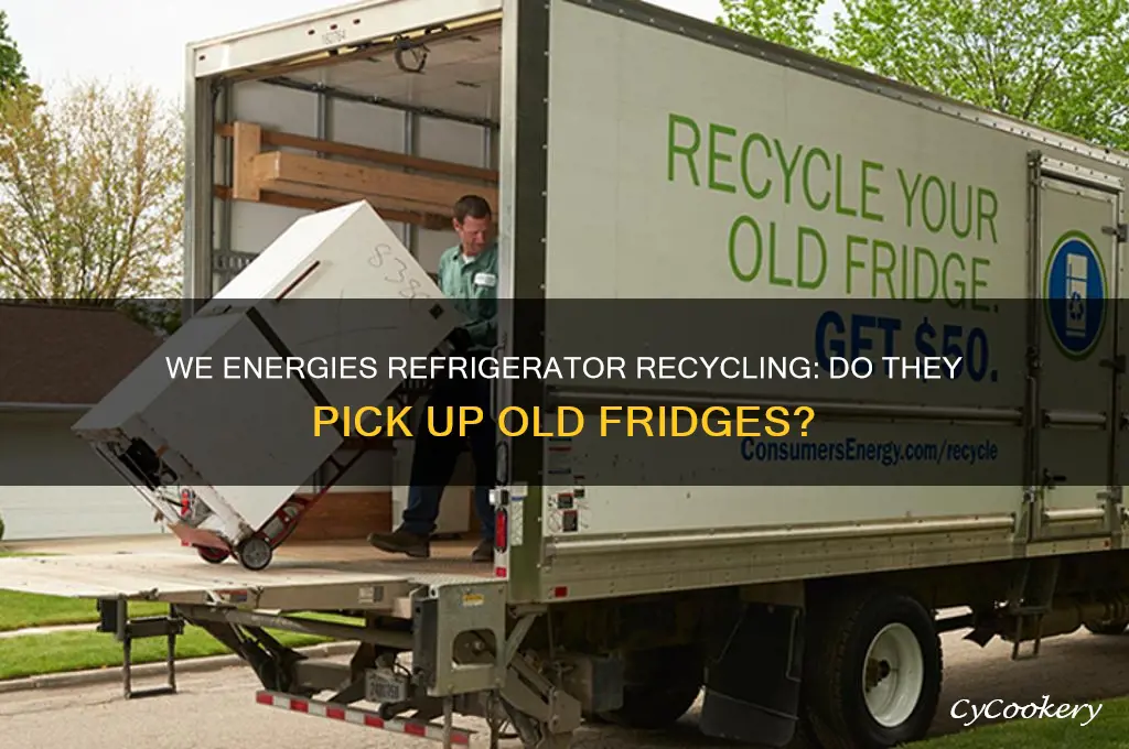 does we energies pick up old refrigerators