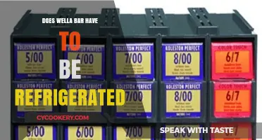 Does Wella Bar Need Refrigeration? Storage Tips for Freshness