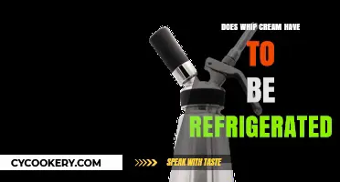 Does Whipped Cream Need Refrigeration? Storage Tips and Shelf Life
