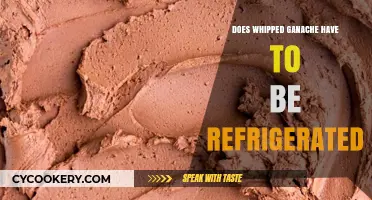 Whipped Ganache Storage: Refrigeration Required or Room Temp Safe?