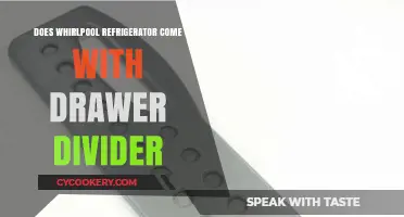 Whirlpool Refrigerator Drawer Divider: Included or Optional Accessory?