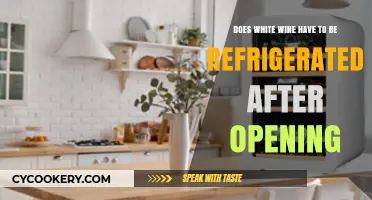 Refrigerating White Wine: Post-Opening Storage Tips for Optimal Flavor