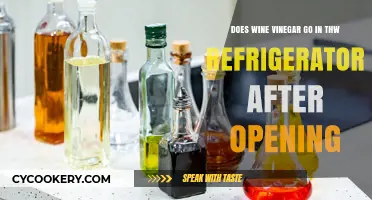 Should You Refrigerate Wine Vinegar After Opening? Expert Tips