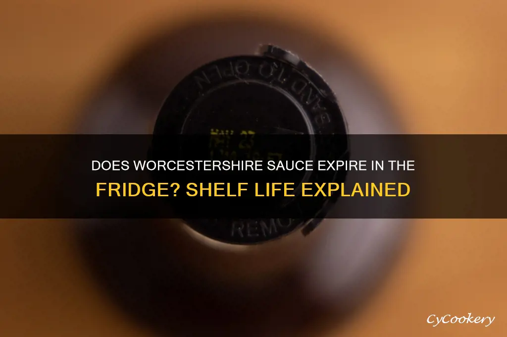 does worcestershire sauce go bad in the refrigerator