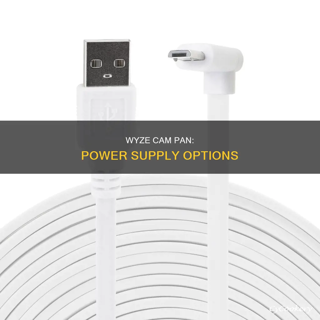 does wyze cam pan need power supply always