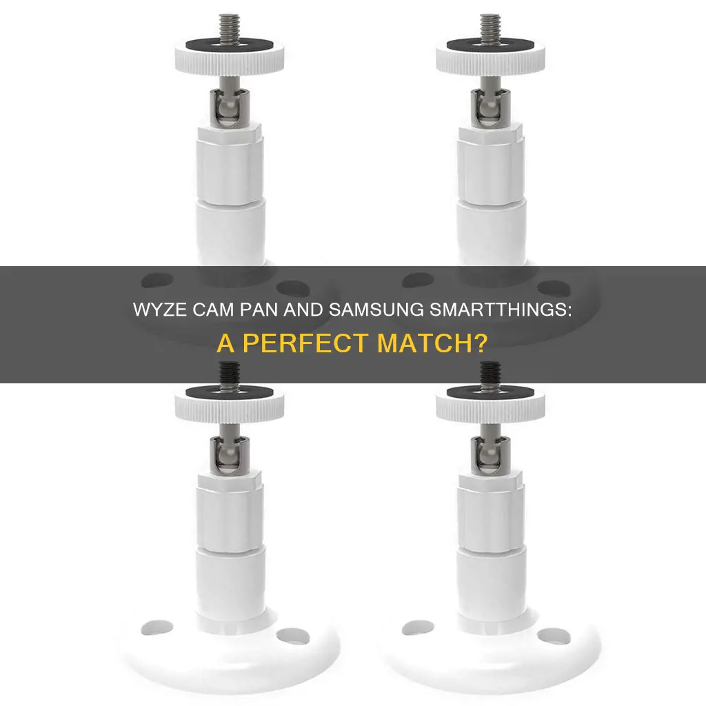 does wyze cam pan work with samsung smart things