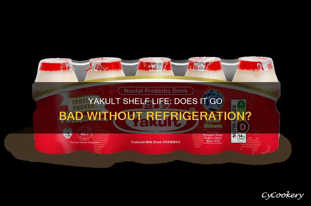 does yakult go bad if not refrigerated