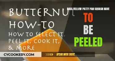 Patty Pan Squash: Peel or Not to Peel?