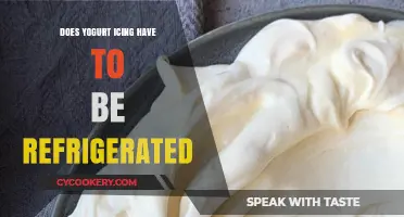 Yogurt Icing Storage: Refrigeration Required or Shelf-Stable?