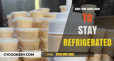 Does Yum Sauce Need Refrigeration? Storage Tips and Shelf Life