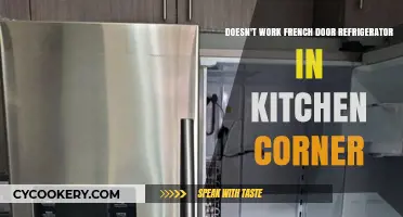 Troubleshooting Corner-Installed French Door Refrigerator That Won't Function