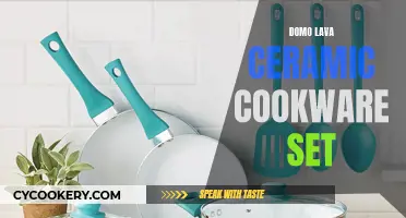 Domo Lava Ceramic Cookware Set: A Stylish and Functional Kitchen Essential