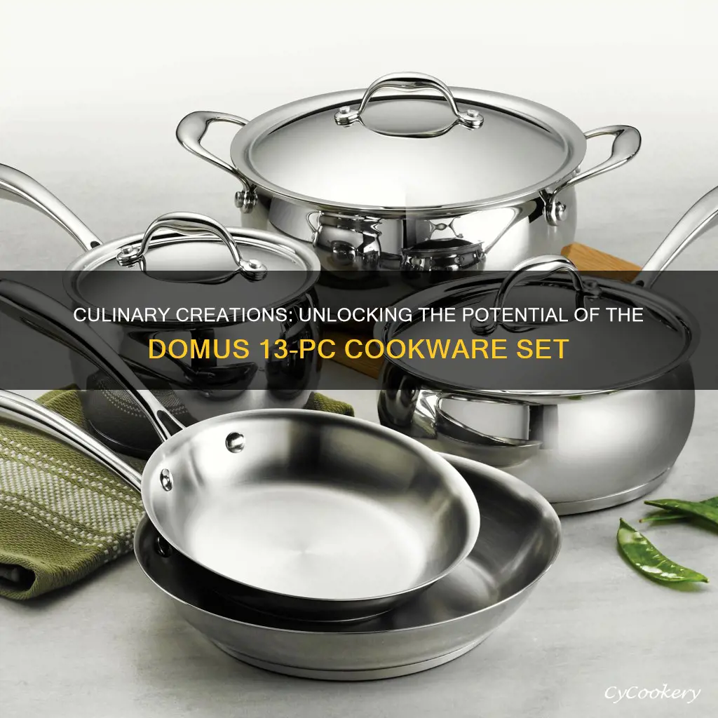 domus 13 pc cookware set