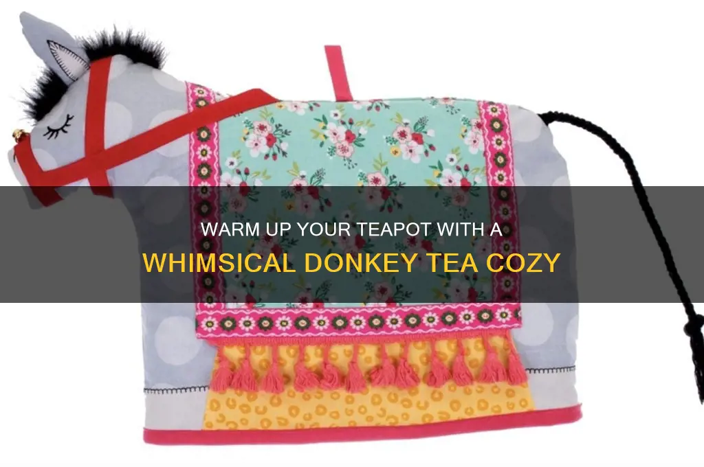 donkey tea cozy