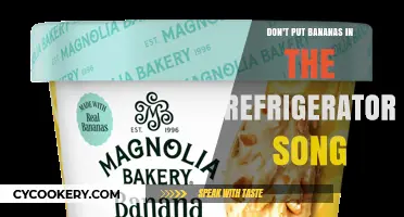 Why Bananas and Fridges Don’t Mix: The Song Explained