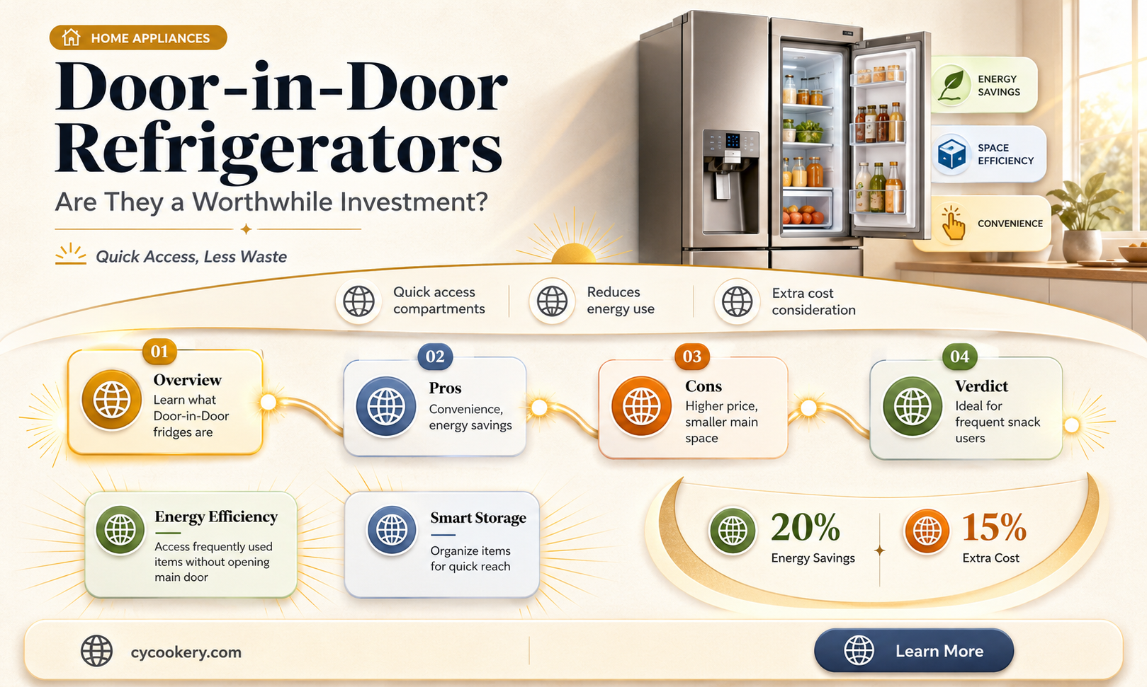 are door in door refrigerators worth it