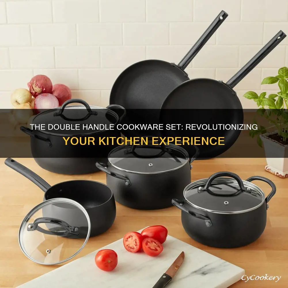 double handle cookware set