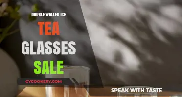 Chill in Style: Double Walled Ice Tea Glasses on Sale