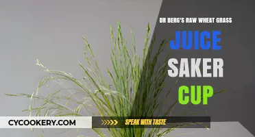 Dr. Berg's Raw Wheat Grass Juice Shaker Cup: Health Benefits & Usage