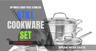 Stainless Steel Splendor: Exploring the Elegance of Dr. WWils' Eight-Piece Cookware Set