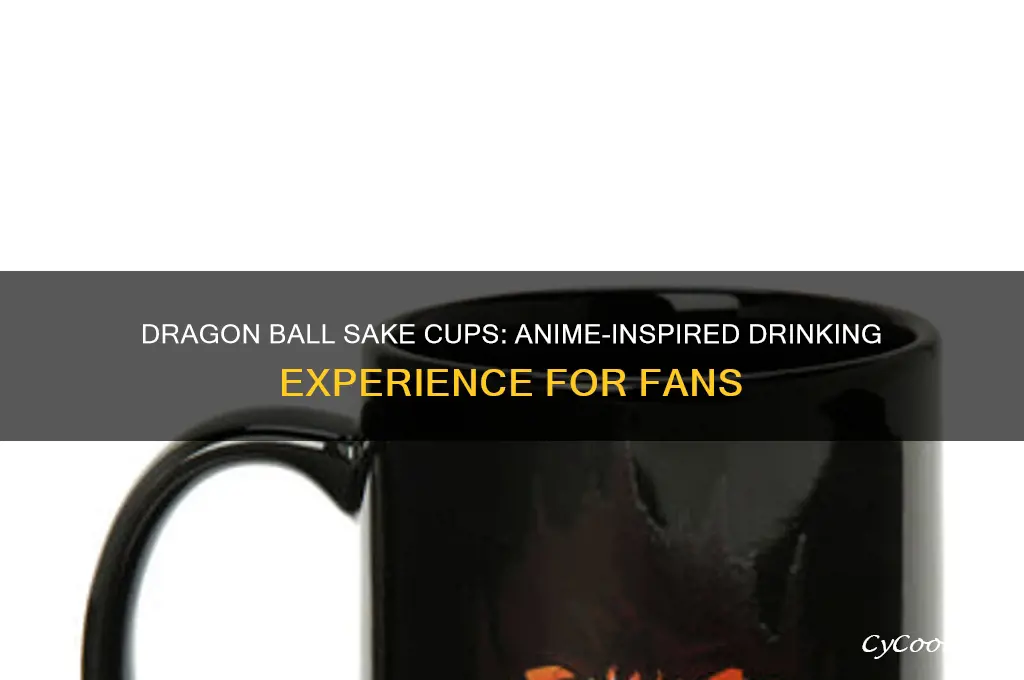 dragon ball sake cups