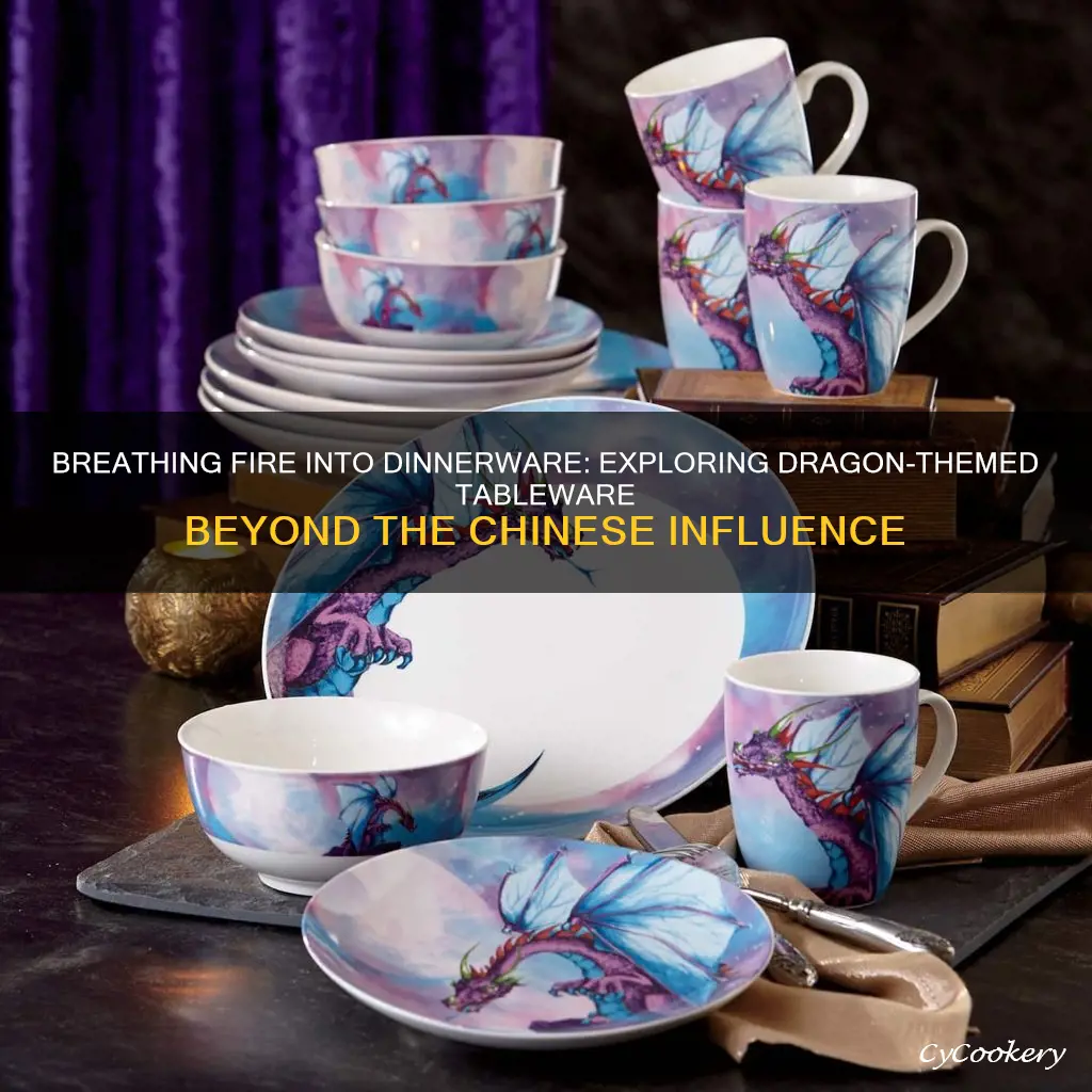 dragon dinnerware set not the chinese