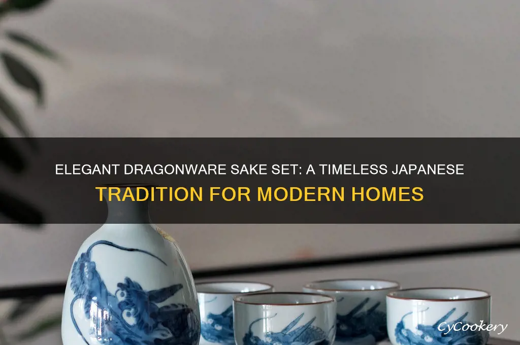 dragonware sake set