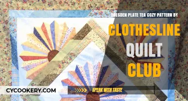 Dresden Plate Tea Cozy: Clothesline Quilt Club's Charming Pattern
