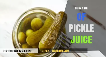Sipping Sour Secrets: The Surprising Benefits of Drinking Pickle Juice