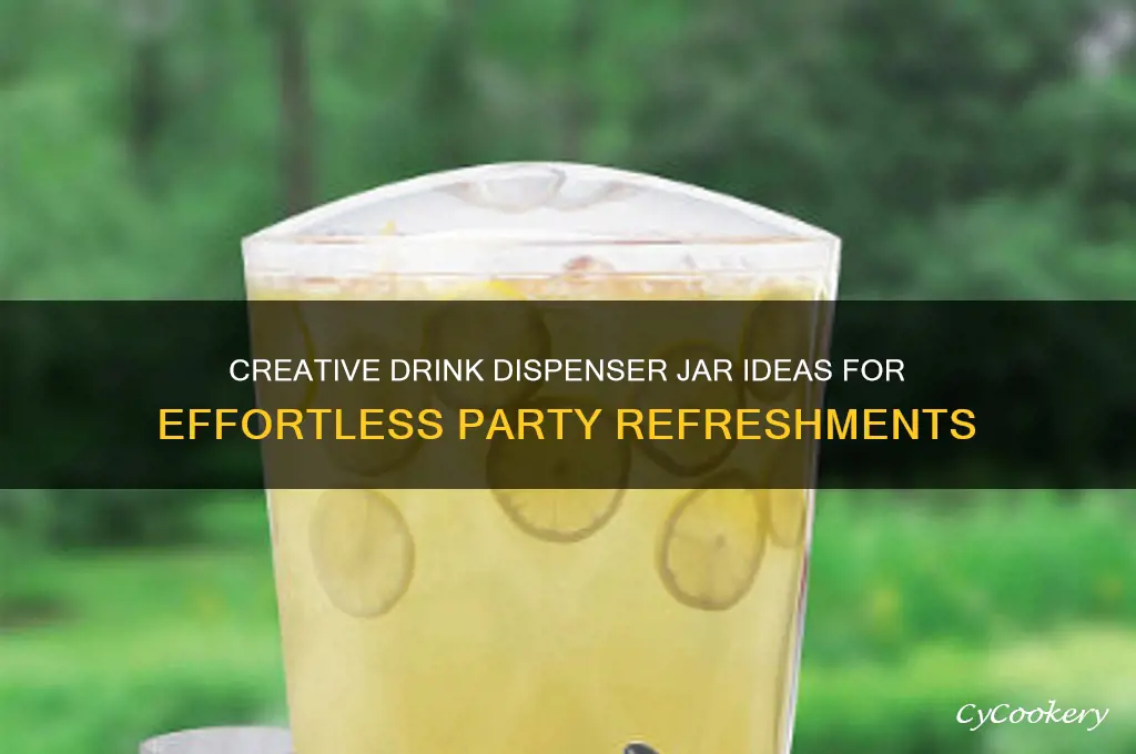 drink dispenser jar