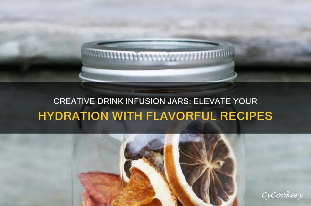 drink infusion jars