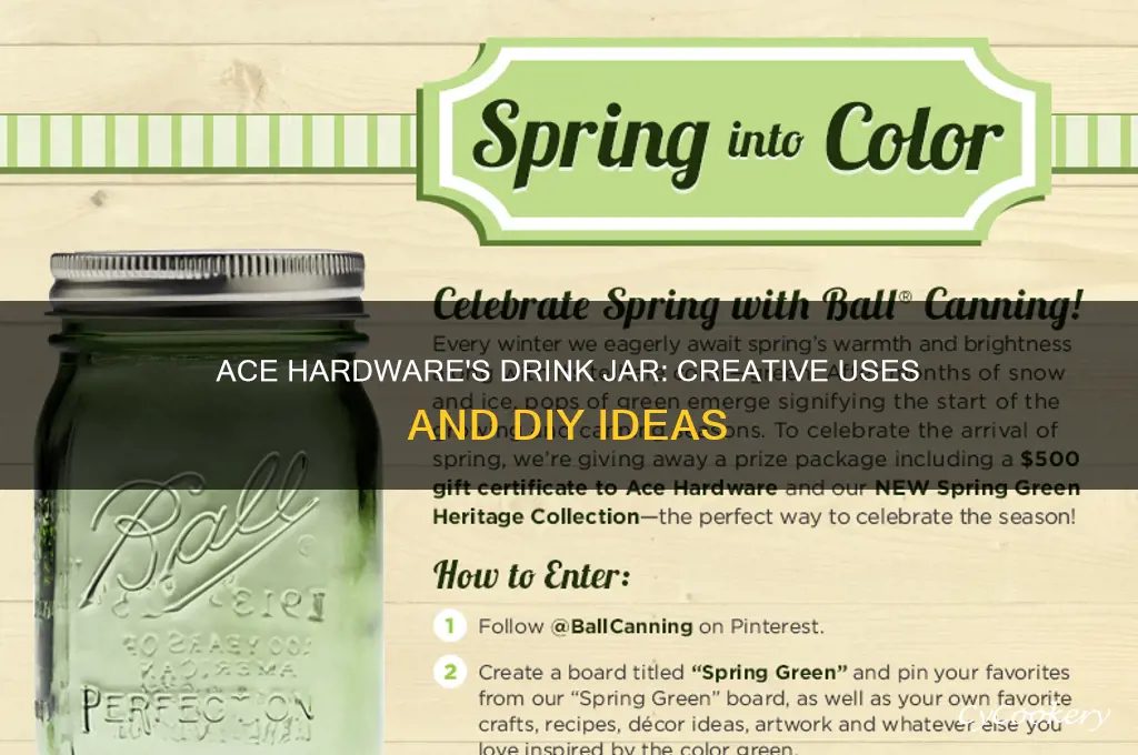 drink jar ace hardware