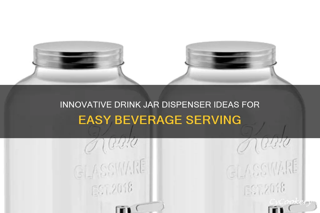 drink jar dispensor