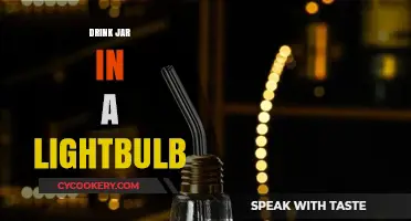 Creative Lightbulb Drink Jar: A Unique DIY Project for Eco-Friendly Sipping