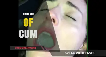 Exploring the Taboo: Drinking a Jar of Cum - Risks and Realities