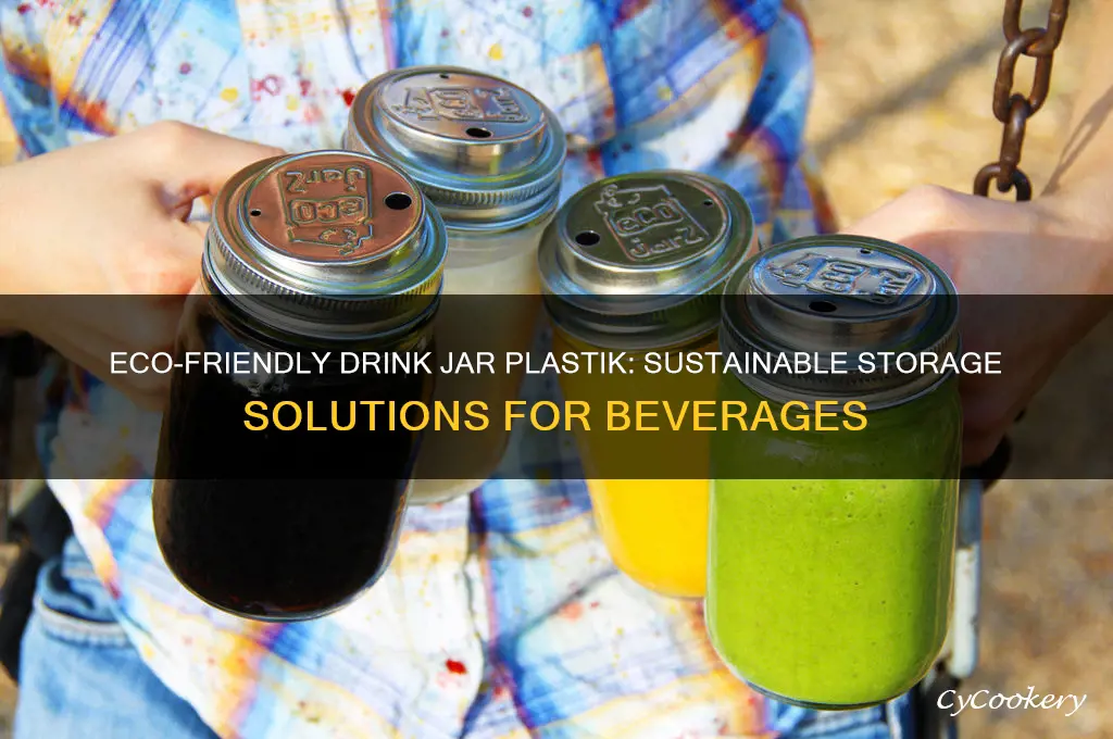 drink jar plastik