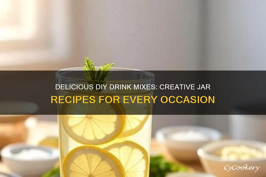 drink mix in a jar recipes
