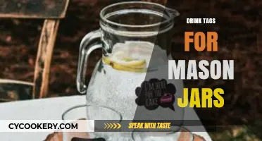 Creative Drink Tags for Mason Jars: Elevate Your Party Decor