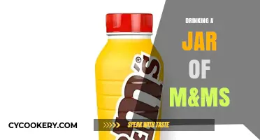 Unusual Snacking: My Experience Drinking a Jar of M&Ms