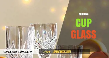 Elegant Drinking Cup Glass: Enhance Your Beverage Experience with Style