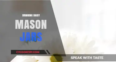 Charming Daisy Drinking Mason Jars: Creative Ideas for Summer Sips
