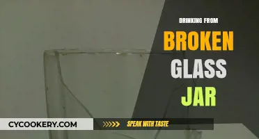 Risks of Drinking from Broken Glass Jars: Safety Tips and Alternatives