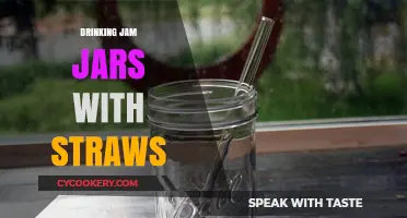 Sipping Sweetly: The Charm of Drinking Jam Jars with Straws