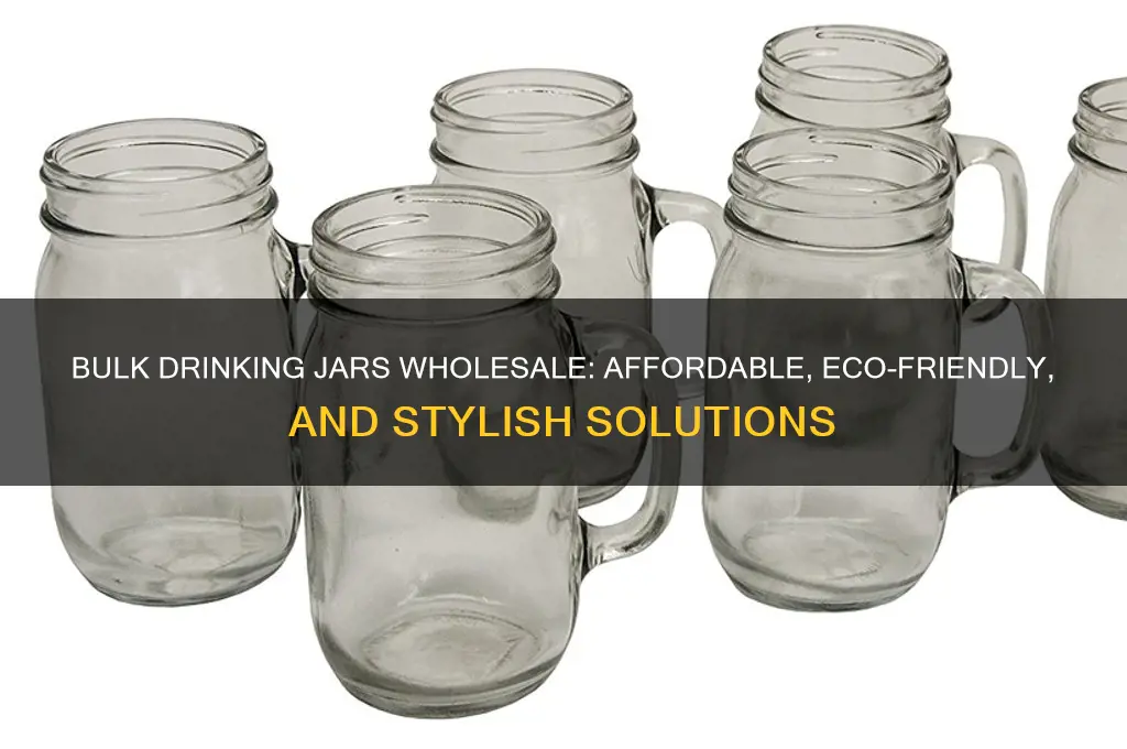 drinking jar grosir