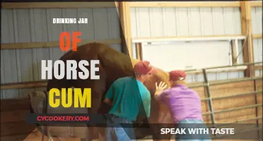 Exploring the Controversial Trend: Drinking a Jar of Horse Semen