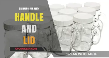 Stylish Drinking Jars with Handles and Lids: Perfect for Every Beverage