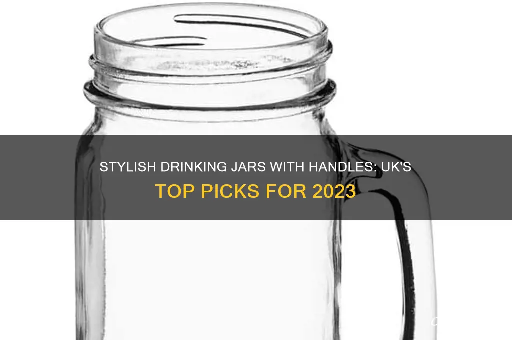drinking jar with handle uk