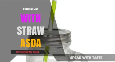 Eco-Friendly Sipping: ASDA's Drinking Jar with Straw Review