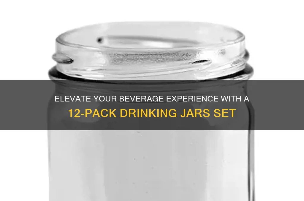 drinking jars 12pk