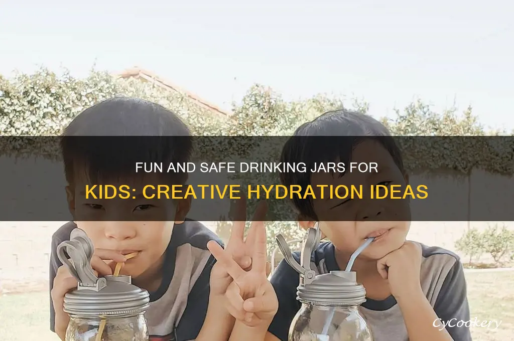 drinking jars for kids